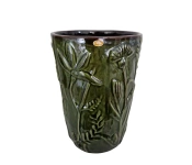 Nittsj Keramik - Flora-vas Cylindro Grn 20 cm