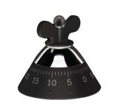 Alessi - Kitchen Timer ggklocka Svart