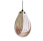 Sloydlab Allium Lampa Takpendel Vitlaserad bjrk