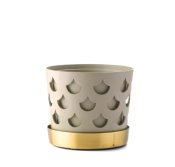 Klong - Trio Drop Blomkruka Liten Beige