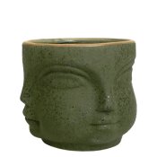 Miljgrden - Ansiktskruka Pot Greenish 15 cm