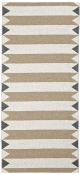 Horredsmattan - Peak Plastmatta Beige-vit / Gr�-vit 70x200 cm