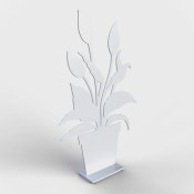 Lonneberg - Fredskalla Fnsterprydnad Vit Stl 55 cm