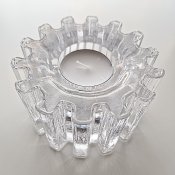 Orrans Glasbruk - Kugghjul Ljuslykta 10x6 cm