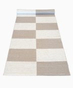 Rotor Design - Square Plastmatta Beige/Vit 70x250