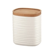Guzzini - Tierra Frvaringsburk Milky/Vit 1 liter