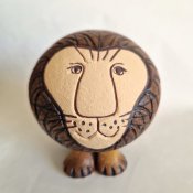 Keramikstudion Lisa Larson - Lejon Mellan 9,5 cm