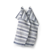 Axlings Linne - Kkshanddukar Gstabud Marin-offwhite 2-pack
