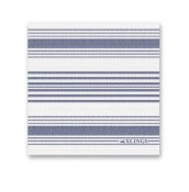 Axlings Linne - Gstabud Pappersservetter Marin/Vit 40x40 cm