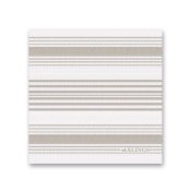 Axlings Linne - Gstabud Pappersservetter Natur/Vit 40x40 cm