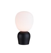 Belid Buddy Bordslampa Svart/Opalglas
