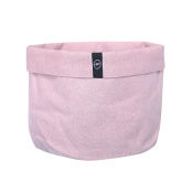 Recycled by Wille - Korg Elin Avtorkbar textil Ljusrosa 20 cm