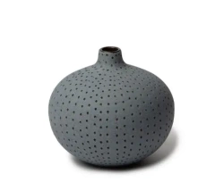 Lindform - Vas Bari LightBlue Dots Medium 7,5  cm