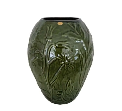 Nittsj Keramik - Flora-vas Bobina Grn 21 cm