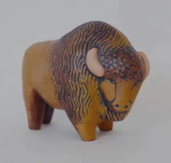 Keramikstudion Lisa Larson - Bisonoxe 10 cm