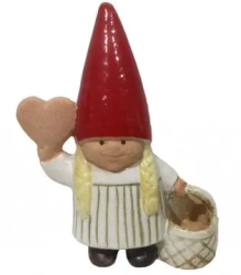 Keramikstudion Lisa Larson Storasyster i Tomtefamiljen 14,5 cm