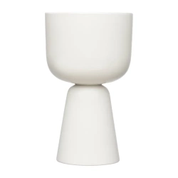 Iittala - Nappula Kruka p fot Vit 15,5x26 cm