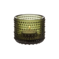 Iittala - Kastehelmi Ljuslykta Mossgrn 64 mm