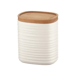 Guzzini - Tierra Frvaringsburk Milky/Vit 1 liter