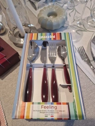 Guzzini - Feeling Bestickset Amethyst 24 delar