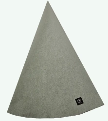 Recycled by Wille - Hedvig Duk Avtorkbar Olivgrn/Beige Rund 160