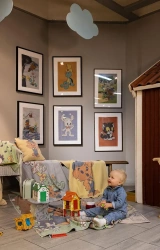 Ekelund Bamse Katten Jansson Handduk 35x50