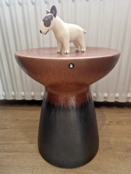 Keramikstudion Lisa Larson - Bullterrier V 18x13 cm