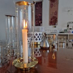 Klong - Fyr Ljuslykta Mssing