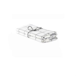 Axlings Linne - Kkshanddukar Kksruta Ljusgr 2-pack 50x70 cm