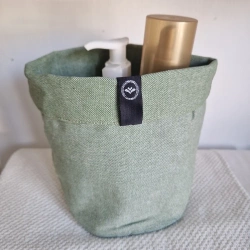 Recycled by Wille - Korg Elin Avtorkbar textil Gr�n 12 cm