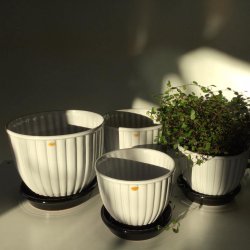 Nittsj Keramik - Blomkruka Ytterkruka N3