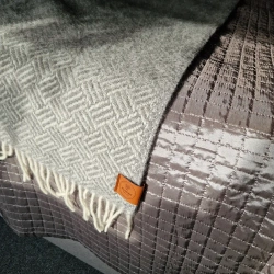 Klippan Yllefabrik Ullfilt Samba Gr� 130x200