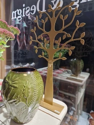 Lonneberg - Trd Fnsterprydnad Guld Stl 50 cm