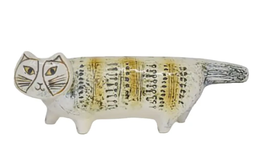 Keramikstudion Lisa Larson - Max Katt Gulbrun 25 cm