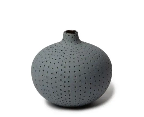 Lindform - Vas Bari LightBlue Dots Medium 7,5  cm