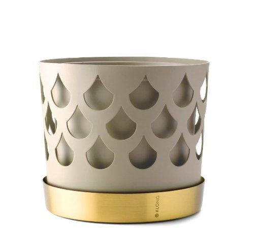 Klong - Trio Drop Blomkruka Mellan Beige