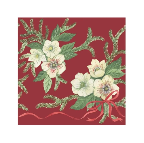 Axlings Linne - Julros Pappersservetter 40x40 cm 50 st