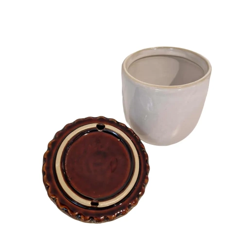 Miljgrden - Frvaringsburk med lock Ekollon Acron  L 16 cm