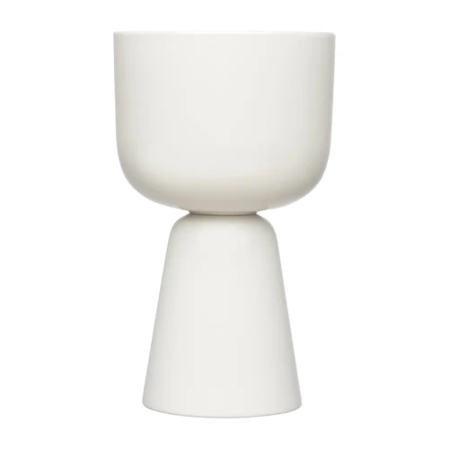 Iittala - Nappula Kruka p fot Vit 15,5x26 cm