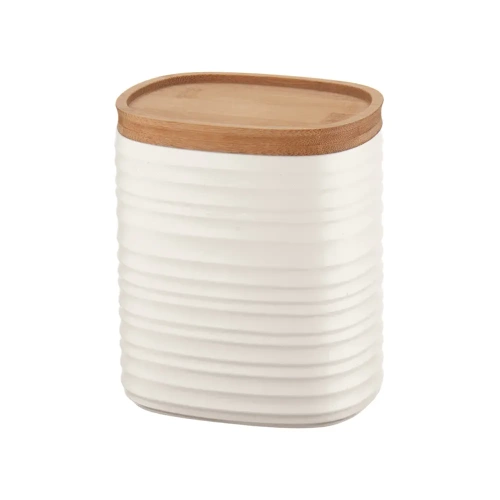 Guzzini - Tierra Frvaringsburk Milky/Vit 1 liter