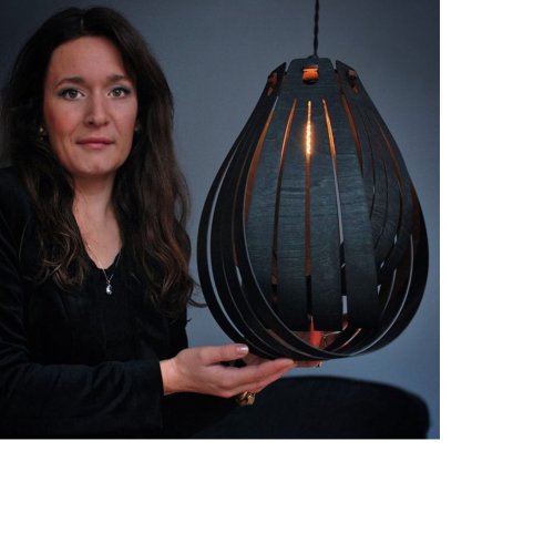 Sloydlab Allium Lampa Takpendel Svart bjrk