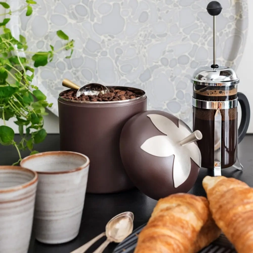 Klong - Blad Kaffeburk Brun Stor 21,5 cm
