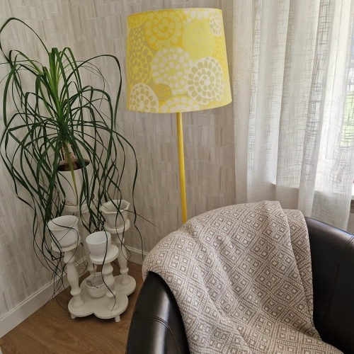 Ester Design - Stickad filt i lammull Beige 170x130 cm
