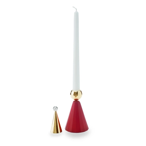 Klong - Tenor ljusstake med ljussl�ckare ca 19 cm