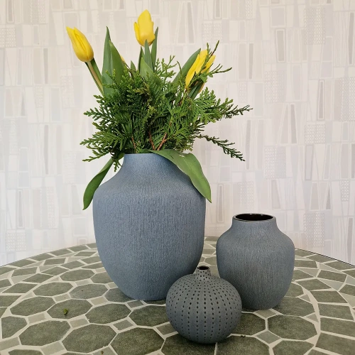 Lindform - Kyoto Vas Sandlight Blue Small 12 cm