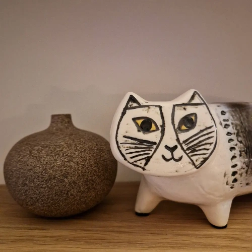 Keramikstudion Lisa Larson - Max Katt Gr� 25 cm