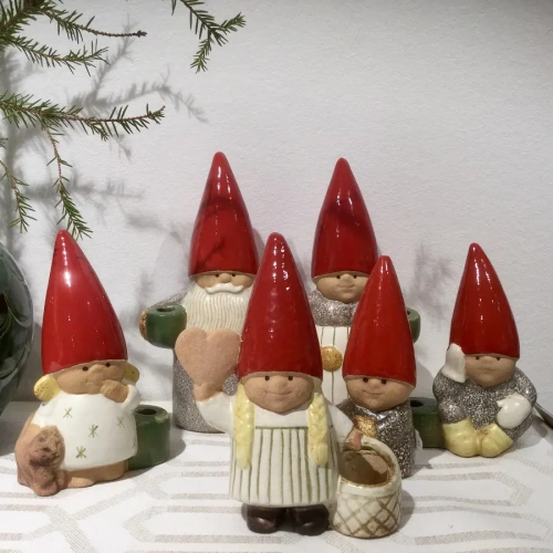 Keramikstudion Lisa Larson Storebror i Tomtefamiljen 13,5 cm