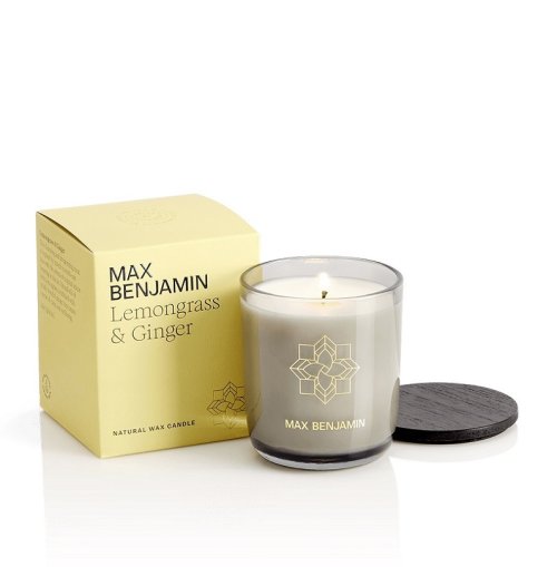 Max Benjamin - Doftljus Citrongrs Ingefra 210 g 50 h