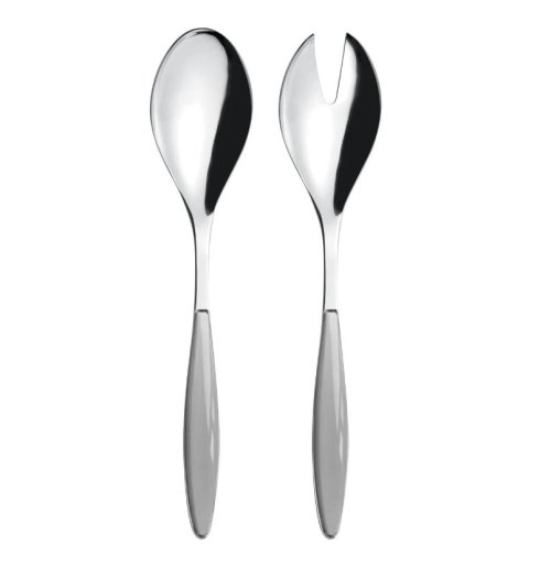Guzzini - Salladsbestick Feeling Sky grey 25 cm