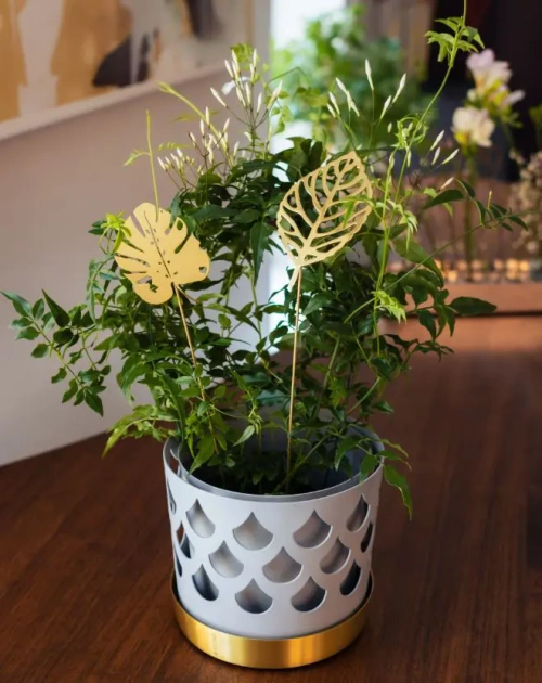 Klong - Brass Leaves Wood - 2 st